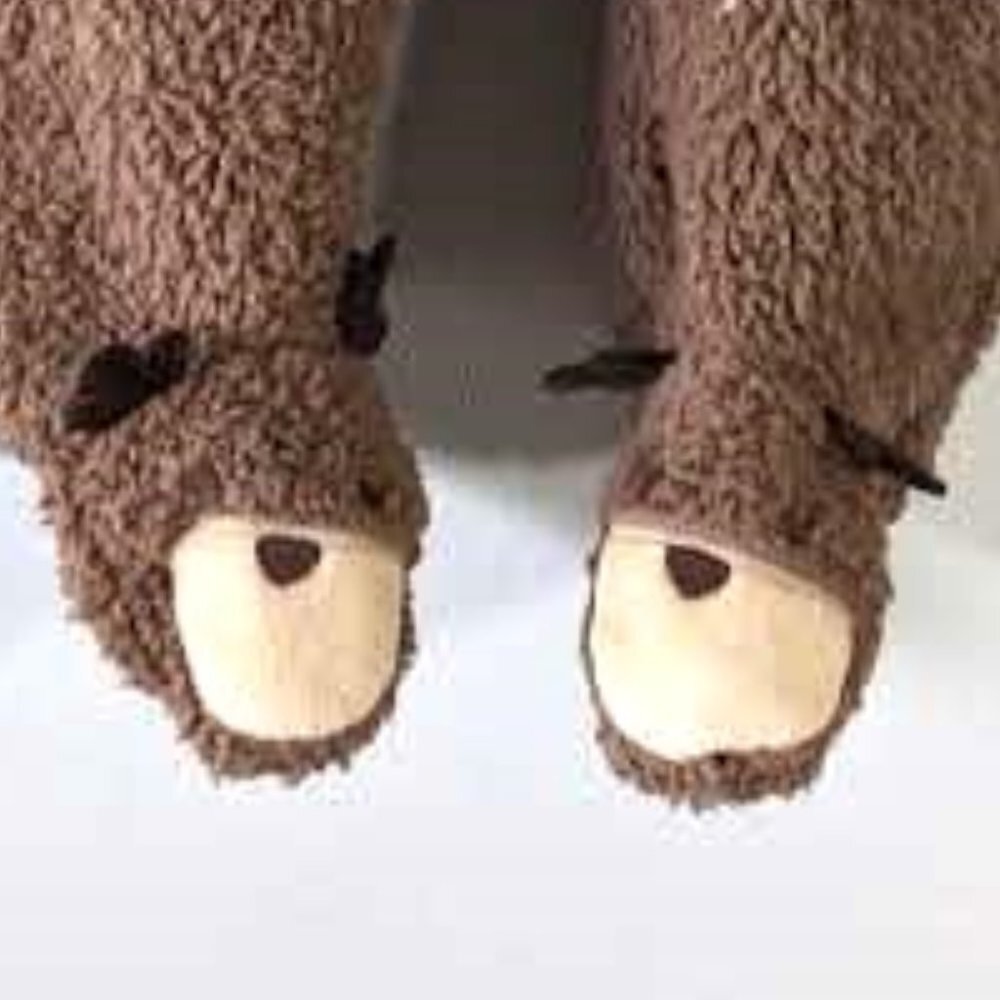 NWT Carter's Baby Boys Sherpa 1-Piece Bunting Brown Reindeer Coverall Pr… - Picture 4 of 7
